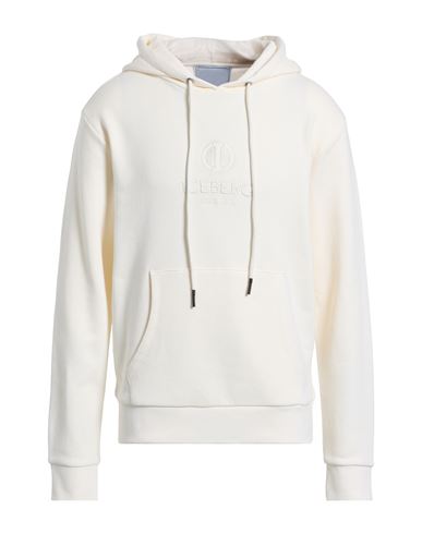 Iceberg Man Sweatshirt Cream Size Xl Cotton In White