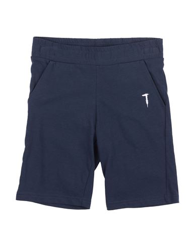 Trussardi Junior Toddler Boy Shorts & Bermuda Shorts Midnight Blue Size 6 Cotton In Blue