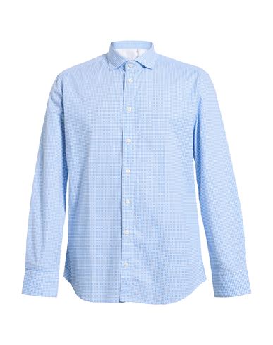 Bastoncino Man Shirt Light Blue Size 17 ½ Cotton In Blue
