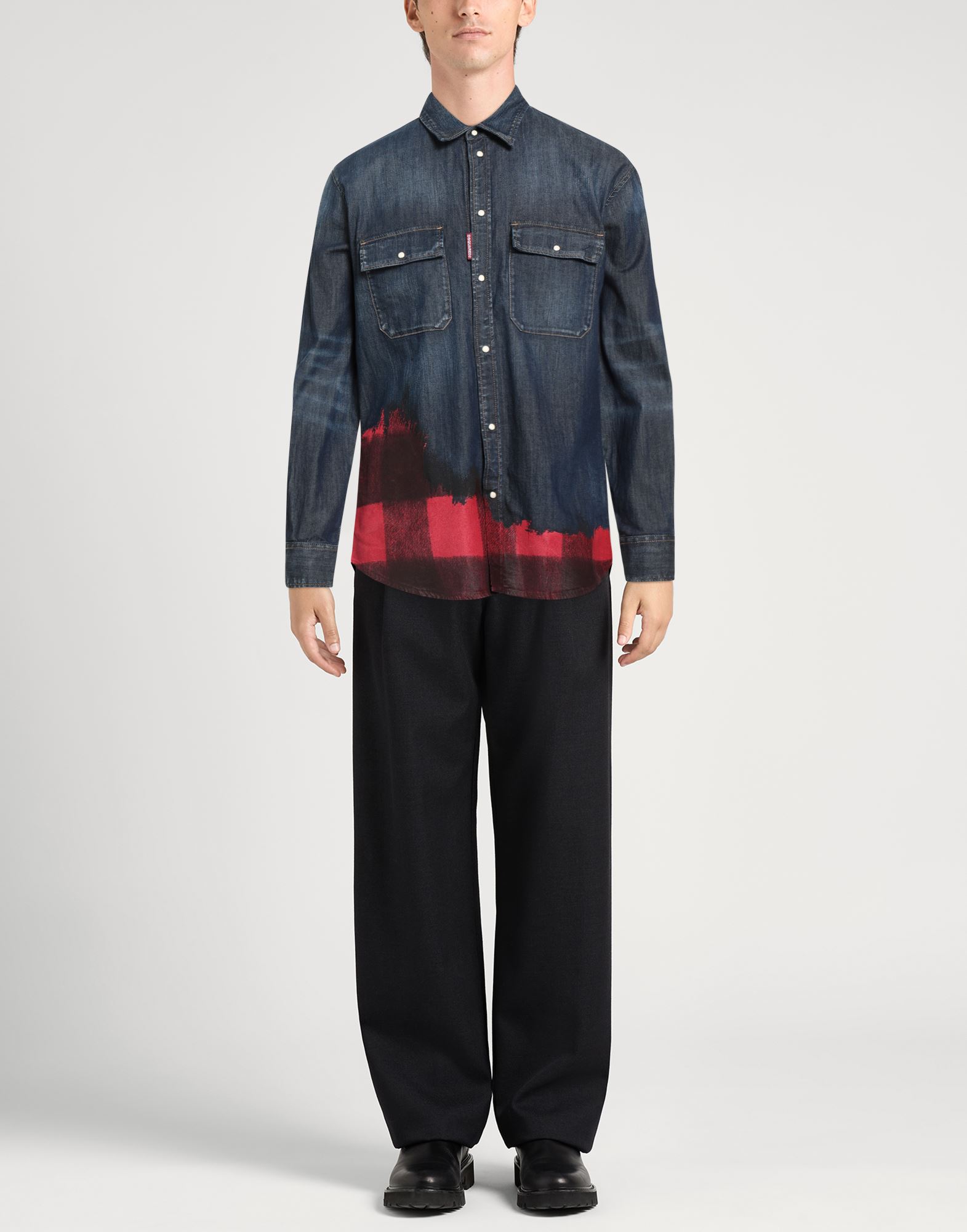  Dsquared2 - Camisetas Y Tops - Camisas Vaqueras - On Yoox.com 