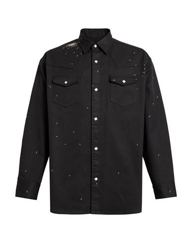 Undercover Cross-motifs Shirt In Black