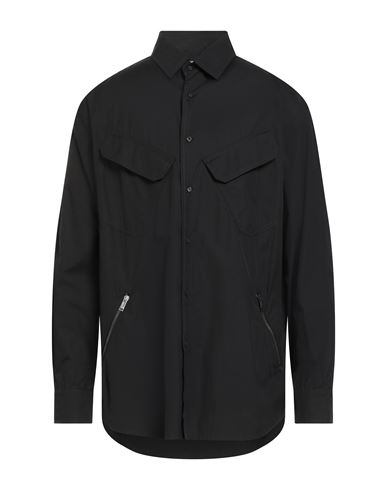 Iceberg Man Shirt Black Size L Cotton In Black