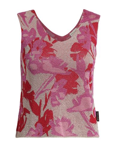 Alessia Santi Woman Top Fuchsia Size 1 Viscose, Metallic Fiber, Polyamide In Multi