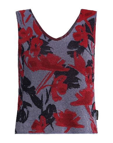 Alessia Santi Woman Top Purple Size 3 Viscose, Metallic Fiber, Polyamide In Multi