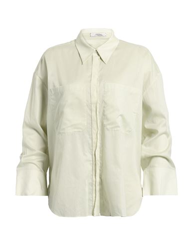 Dorothee Schumacher Woman Shirt Light Green Size 3 Cotton In Green