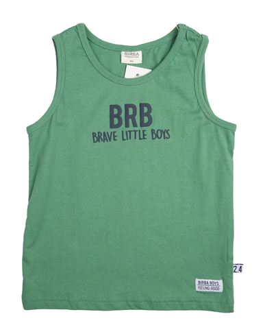 Birba Toddler Boy T-shirt Green Size 6 Cotton In Green