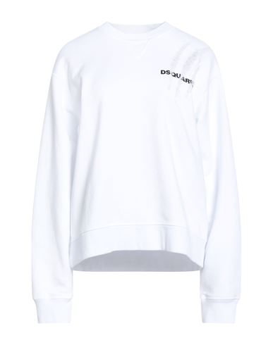 Dsquared2 Horror Scratch Sweatshirt In White