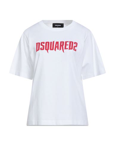 Dsquared2 Horror Logo-print Cotton T-shirt In White