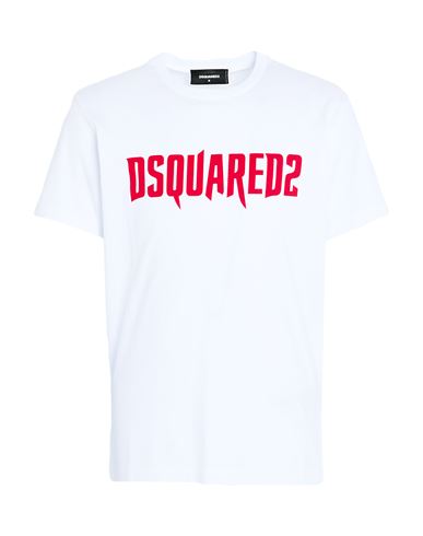 Dsquared2 Logo-print Cotton T-shirt In White