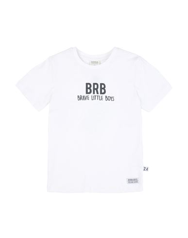 Birba Toddler Boy T-shirt White Size 6 Cotton In White