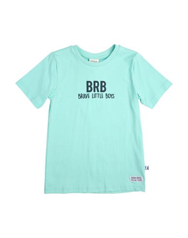 Birba Toddler Boy T-shirt Turquoise Size 6 Cotton In Blue