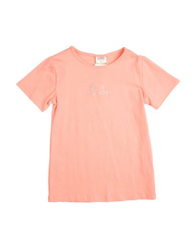 Birba Toddler Girl T-shirt Salmon Pink Size 7 Cotton, Elastane In Pink