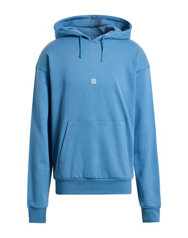 Givenchy Man Sweatshirt Pastel Blue Size Xxl Cotton In Blue