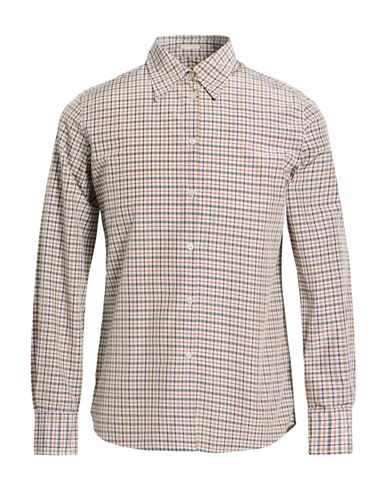 Massimo Alba Woman Shirt Sand Size M Cotton, Silk In Multi