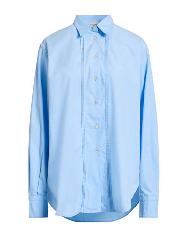 Massimo Alba Woman Shirt Light Blue Size M Cotton