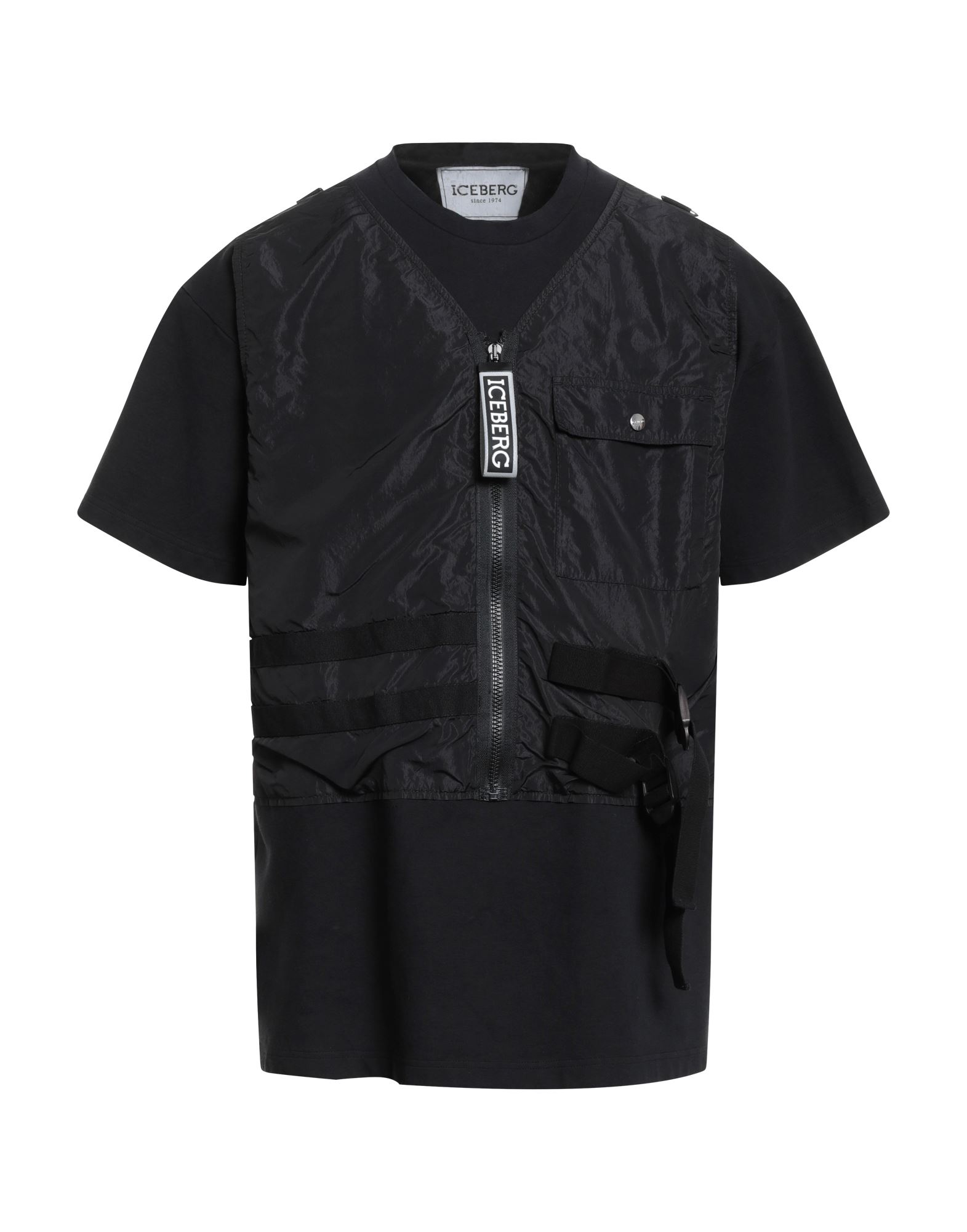 ICEBERG 売れ筋商品|||アイスバーグ Tシャツ トップス レディース T-shirts Black アイスバーグ レディース Tシャツ トップス T-shirts White