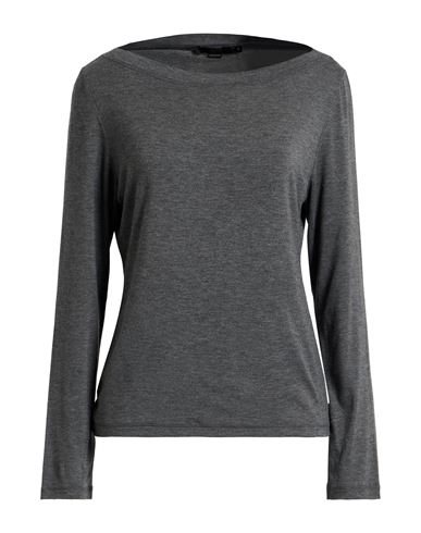 Seventy Venezia Woman T-shirt Grey Size M Viscose, Polyamide In Gray