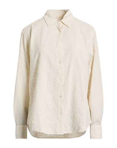 Mc2 Saint Barth Woman Shirt Off White Size L Cotton In White