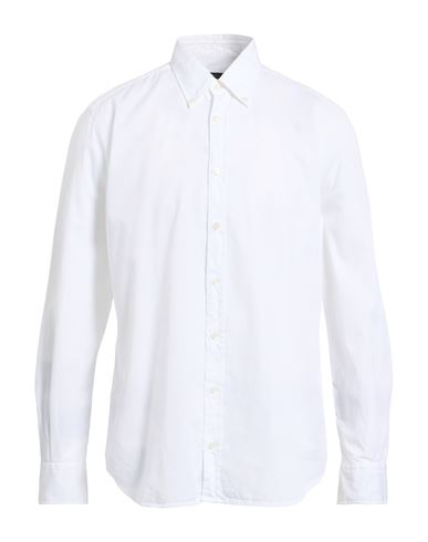 Windsor . Man Shirt White Size 17 Cotton In White