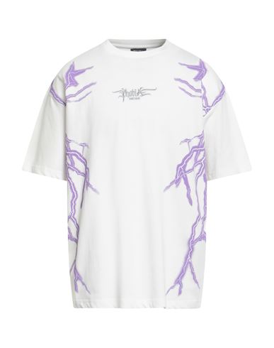 Phobia Archive Man T-shirt White Size L Cotton In White