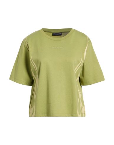 Vision Of Super Woman T-shirt Green Size S Cotton In Green