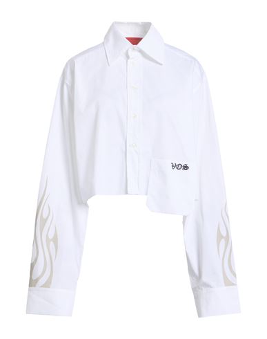 Vision Of Super Woman Shirt White Size M Cotton In White