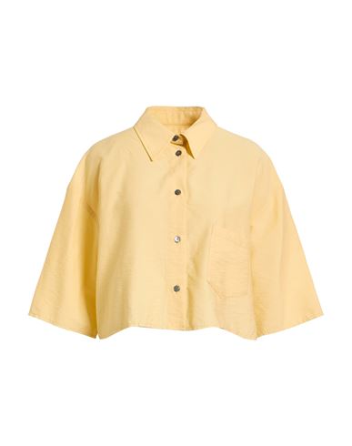 Department Five Department 5 Woman Shirt Yellow Size 8 Viscose, Polyamide In Yellow