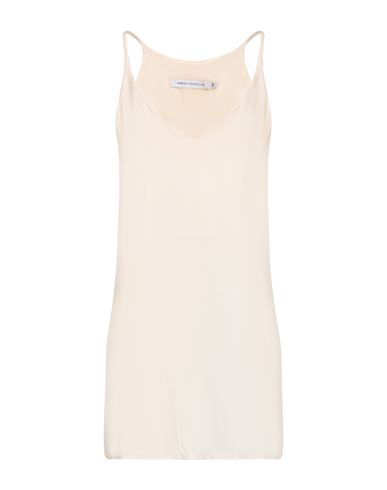 Simona Corsellini Woman Top Cream Size 6 Acetate, Silk In Neutral