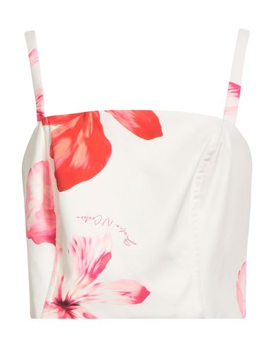 Giulia N Couture Woman Top Off White Size S Polyester, Elastane In White