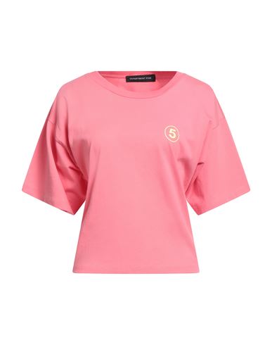 Department Five Department 5 Woman T-shirt Coral Size S Cotton In Pink