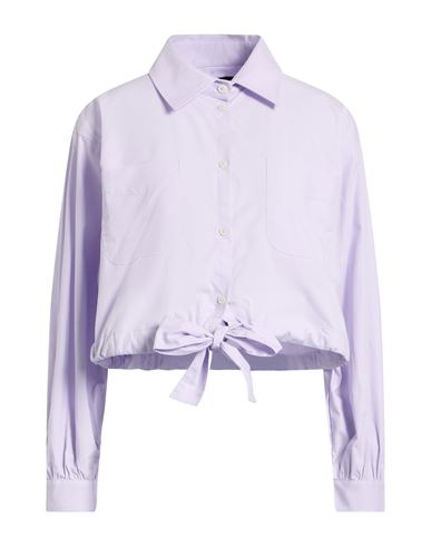 Department Five Department 5 Woman Shirt Lilac Size 2 Cotton In Purple