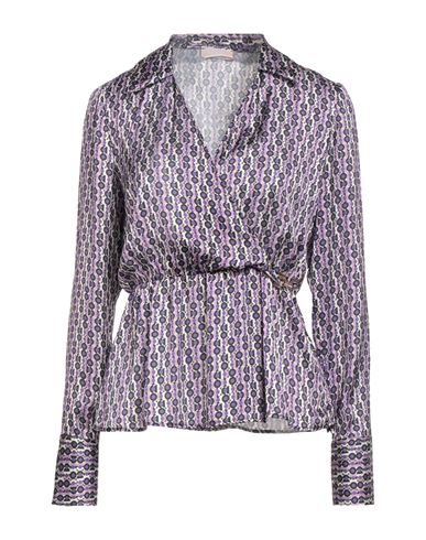 Liu •jo Woman Top Purple Size 12 Polyester In Multi