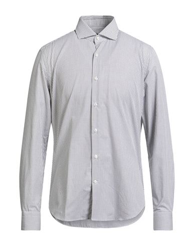 Savile Row Man Shirt Black Size 16 Cotton In Black