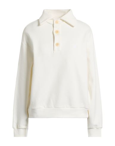 Ballantyne Woman Sweatshirt Ivory Size Xs Cotton In Neutral