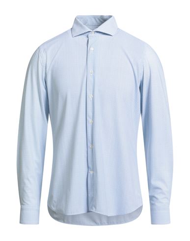 Alea Man Shirt Sky Blue Size 16 Polyamide, Elastane