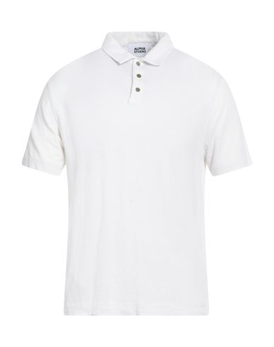 Alpha Polo Hombre Blanco 56 Hombre