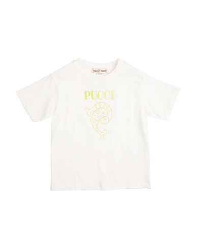 Pucci Toddler Girl T-shirt White Size 6 Cotton In White