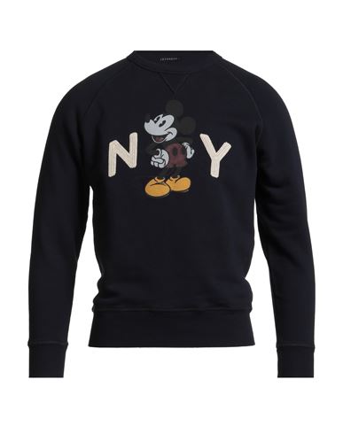 In The Box Disney Man Sweatshirt Navy Size M Cotton In Blue