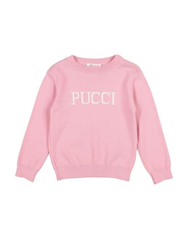 Pucci Toddler Girl T-shirt Pink Size 6 Cotton, Viscose, Elastane, Polyester In Pink