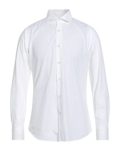 Caliban Man Shirt White Size 16 Cotton In White
