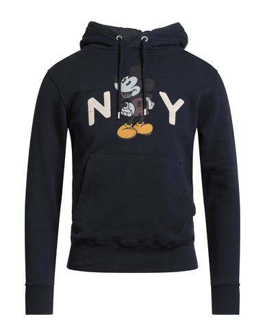 In The Box Disney Man Sweatshirt Navy Size L Cotton In Blue