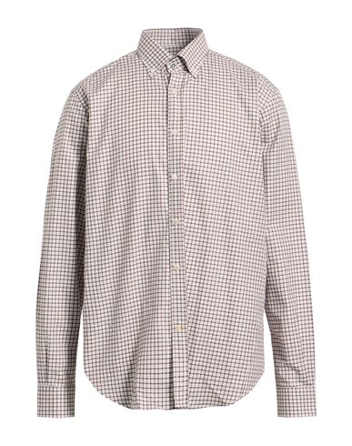 Edizioni Limonaia Man Shirt Brown Size 17 ½ Cotton In Brown