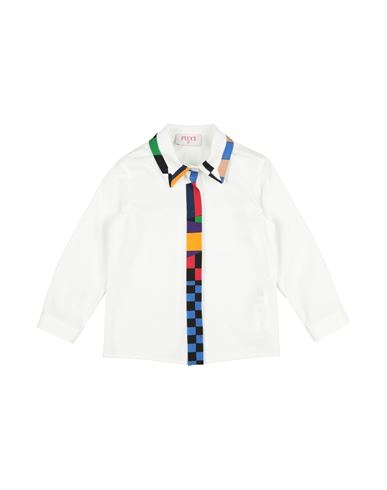Pucci Babies'  Toddler Girl Shirt White Size 6 Cotton, Viscose, Elastane