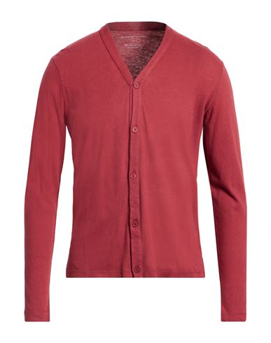 Majestic Filatures Man Cardigan Red Size M Wool, Cashmere In Red
