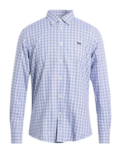 Harmont & Blaine Man Shirt Sky Blue Size Xxl Cotton In Blue