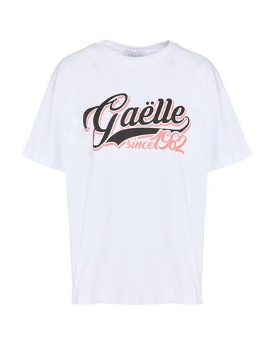Gaelle Paris Gaëlle Paris Woman T-shirt White Size 1 Cotton