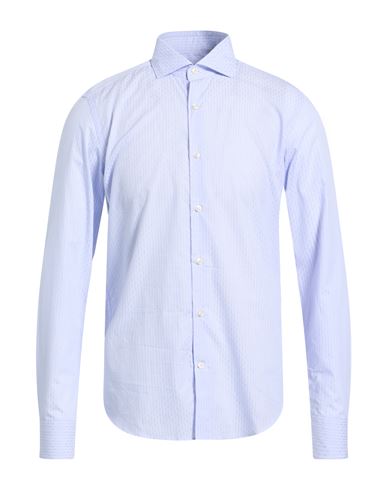 Savile Row Man Shirt Sky Blue Size 15 ¾ Cotton In Multi