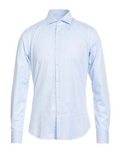 Savile Row Man Shirt Sky Blue Size 15 ¾ Cotton In Blue