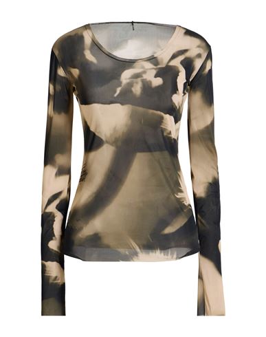 Masnada Woman Top Beige Size L Polyamide, Elastane In Neutral