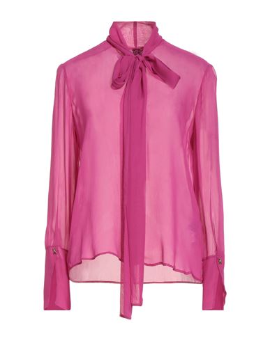 Patrizia Pepe Sera Woman Shirt Fuchsia Size 6 Viscose In Pink